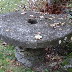 Meule de pressoir - 2017 - © Michel Jourdan