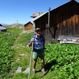 Gérard Deschamps à Pormenaz - 2016  © Michel Jourdan